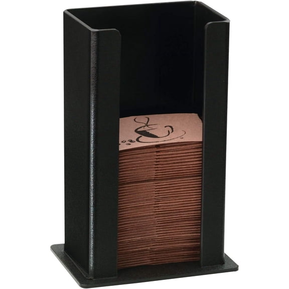 Dispense-Rite SLV-H-1BT Countertop Coffee Sleeve Dispenser, Black