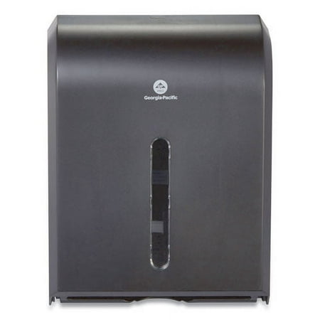 Dispenser For Combi-Fold C-Fold/multifold/bigfold Towels, 12.3 X 6 X 15.5, Black | Bundle of 10 Cartons