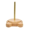 Dispenser Holder Wooden Yarn Stand With Twirling Mechanism Thread