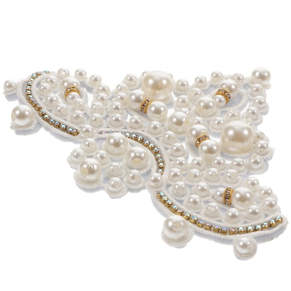 FONDOTIN Shoe Decoration Patches with Rhinestones and Imitation Gems for Custom Footwear