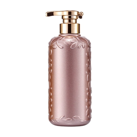 Dispenser Oval Leaf Soap Bottle, Bottle Shampoo Shower Gel Flash Empty Bottles Dispenser for Hand soap, Lotion, Body Wash