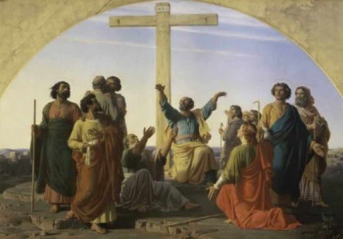 The Dispersion of the Apostles (La Dispersion des Ap???tres) Charles Gleyre (1806-1874Swiss) Musee Girodet Montargis Canvas Art - Charles Gleyre (18 x 24)