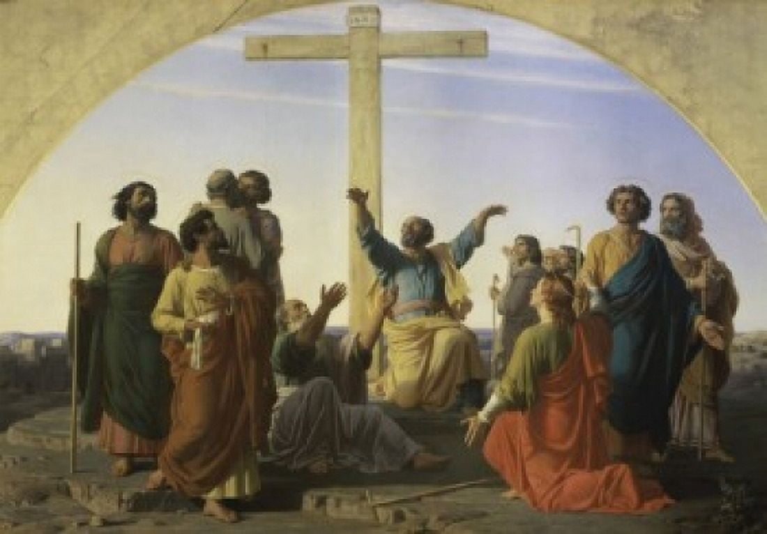 The Dispersion of the Apostles (La Dispersion des Aptres) Charles Gleyre (1806-1874Swiss) Musee Girodet Montargis Canvas Art - Charles Gleyre (24 x 36)