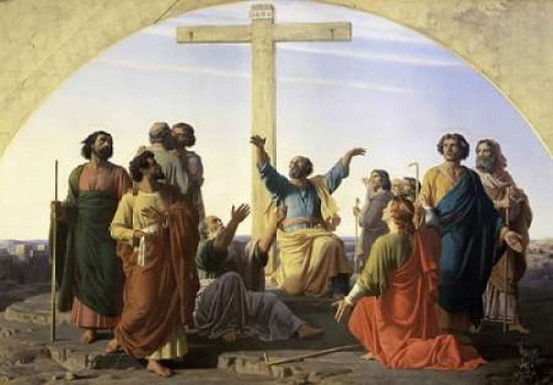 Dispersion of The Apostles Canvas Art - Charles Gleyre (20 x 28)