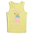 thumbnail image 1 of Despicable Me Girls Living the Good Life Mineral Wash Graphic Tank Top, Sizes 4-16, 1 of 3