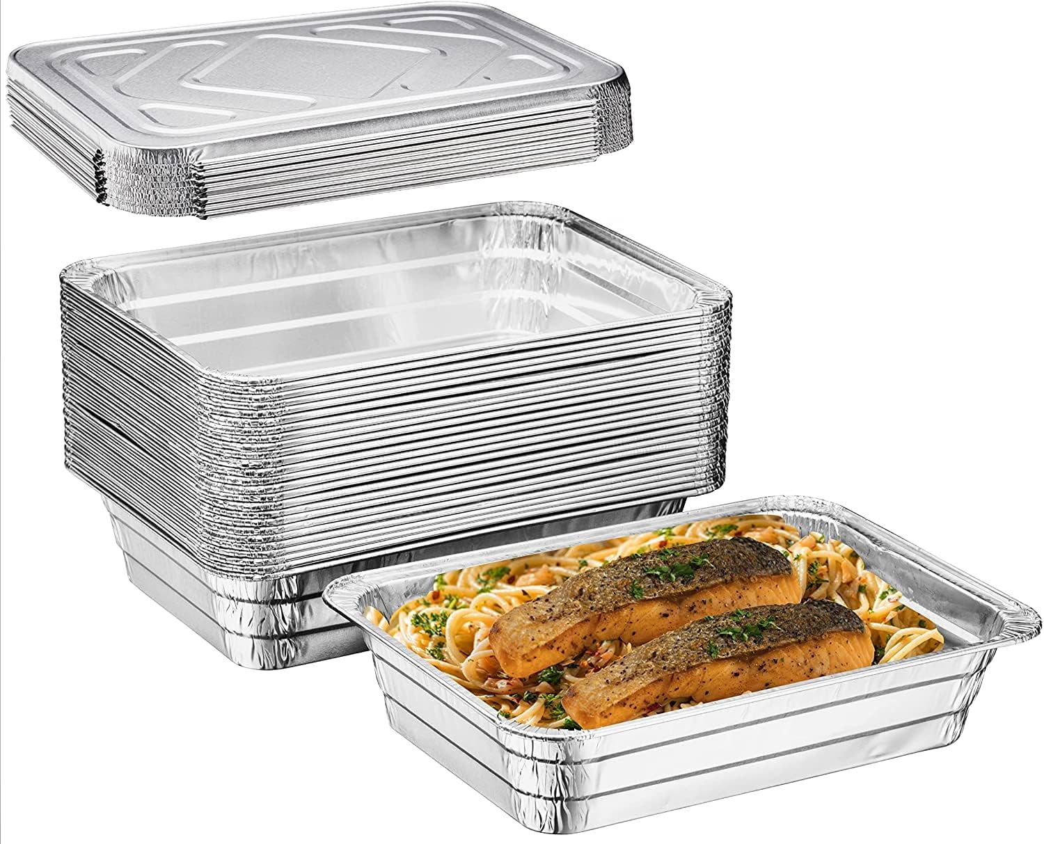 10-Inch Aluminum Dutch Oven Liner Pans | Disposable Cake Pan and Extra Deep  Aluminum Foil Pans for Baking, Freezing, and Storage | Durable Aluminum