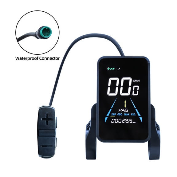 Display, ABS Colorful Cycling Computer Vertical LCD Display to Enrich Cycling Journey Cycling Computer Controller,