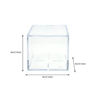 Clear Square Acrylic Display Cube, 30 Inch