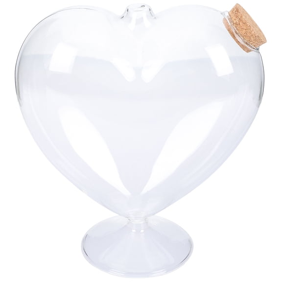 Clear Small Glass Wishing Bottle with Cork for Crafts, Home Decor, and Tiny Storage Container