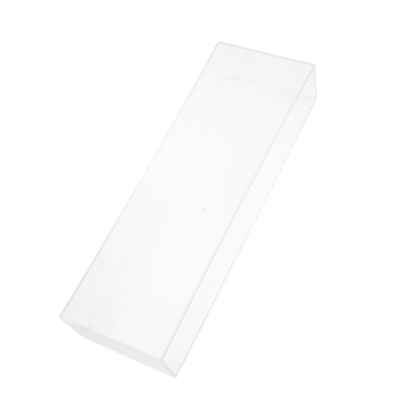NIAIZEK Clear Plastic Car Model Display Box Set, Transparent Showcase for Collectible Cars, Protective Case