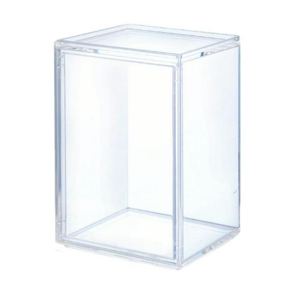 Display Box Display Cabinet Stand Stackable Multipurpose for Miniature Figurines Craft Models on Office Desk