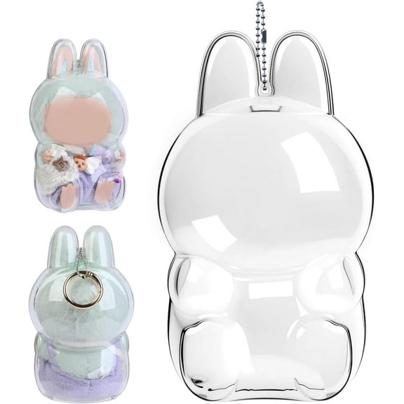 Display Box for bubu Doll Case ,Dust Protection for bubu Display case, Display Bag for bubucase, Protective Case for bubu Have a Seat, Pinch The Case's Ears Firmly-Click! It Closes Smoothly