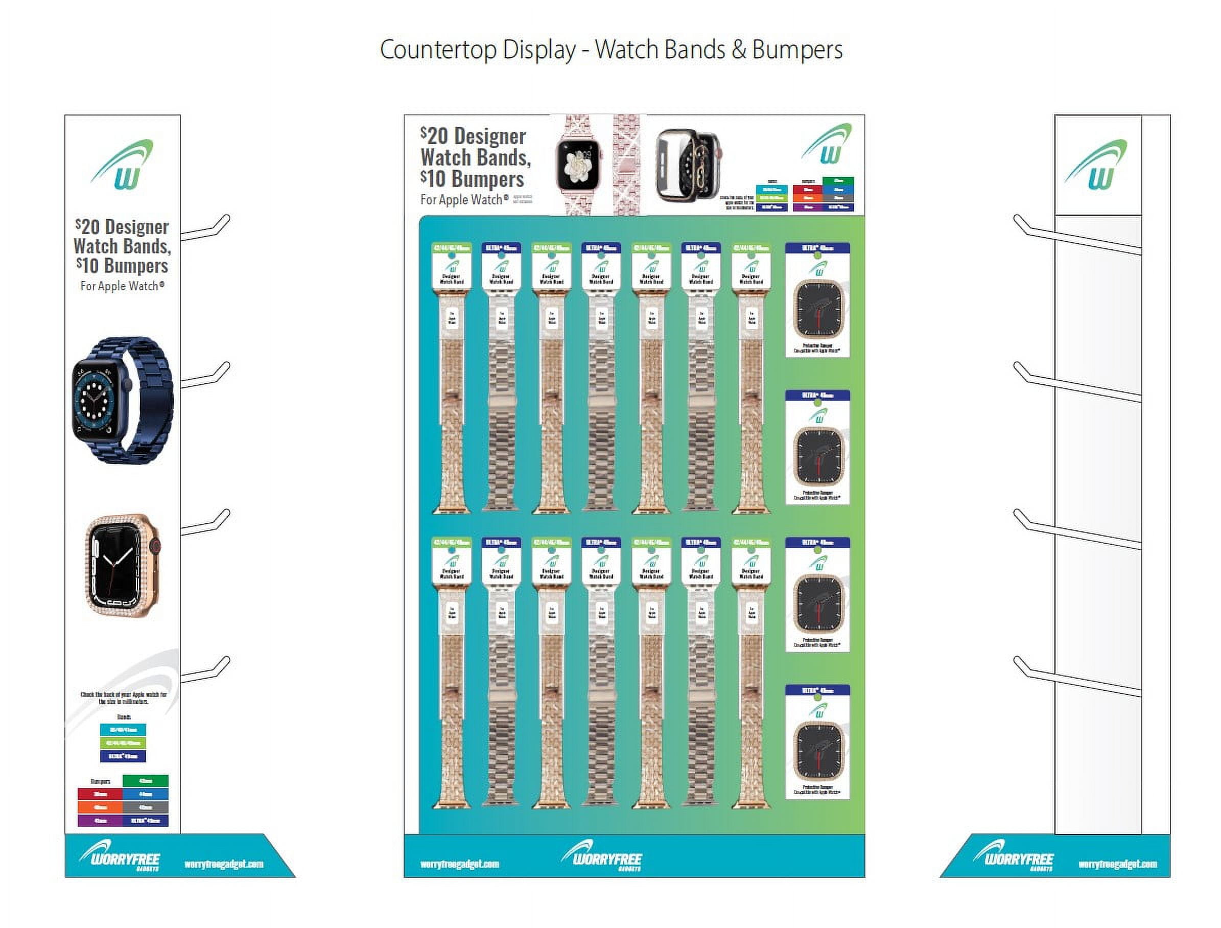 Display Box with 45pcs Replacement Bands for Apple Watch- Assorted ...