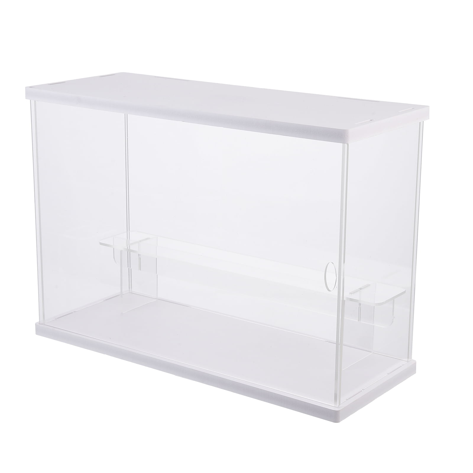 Display Case Clear Display Box 2- Step Countertop Model Stand Riser ...