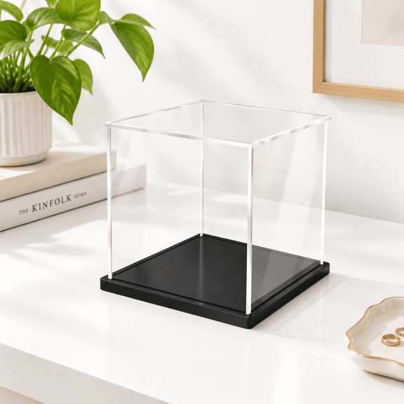 Display Case For Collectibles r Box 5.9x5.9x5.9in