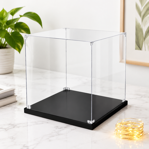 Display Case For Collectibles r Box 8x8x8 In