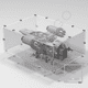 thumbnail image 1 of Display Case for LEGO® #75292 "Razor Crest – The Mandalorian Bounty Hunter Transport", 1 of 4