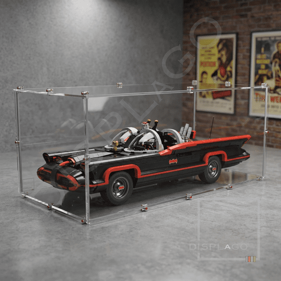Display Case for LEGO 76328 Batman The Classic TV Series Batmobile super human