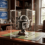 Display Case for LEGO  STAR WARS  75328 The Mandalorian  Helmet space