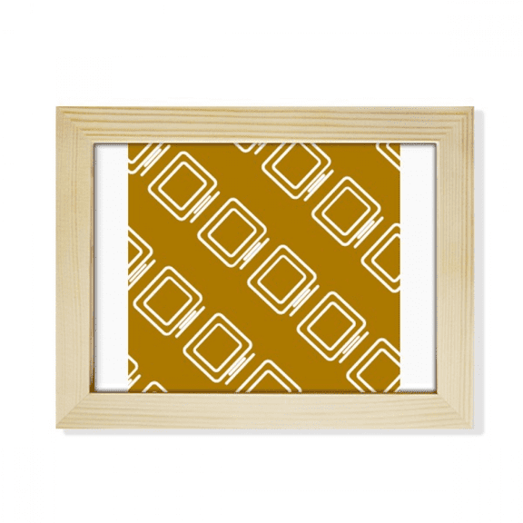 Display Computer Seal Patterns Desktop Photo Frame Picture Art Decoration Painting 6x8 inch