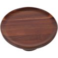 thumbnail image 1 of Display Cupcake Pastries Desserts Stand Acacia Wood Cake Stand with Base Home Supply, 1 of 6