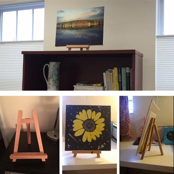 Display Easel,Mianbao Frame Display Frame Wood A-frame Art Wotao