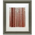thumbnail image 1 of The Display Guys LUXURY MADE AFFORDABLE 2 pcs 8”x10” TEMPERED GLASS Photo Frame in Charcoal Walnut Wood Finish Ridge Molding Elegant and Contemporary., 1 of 7