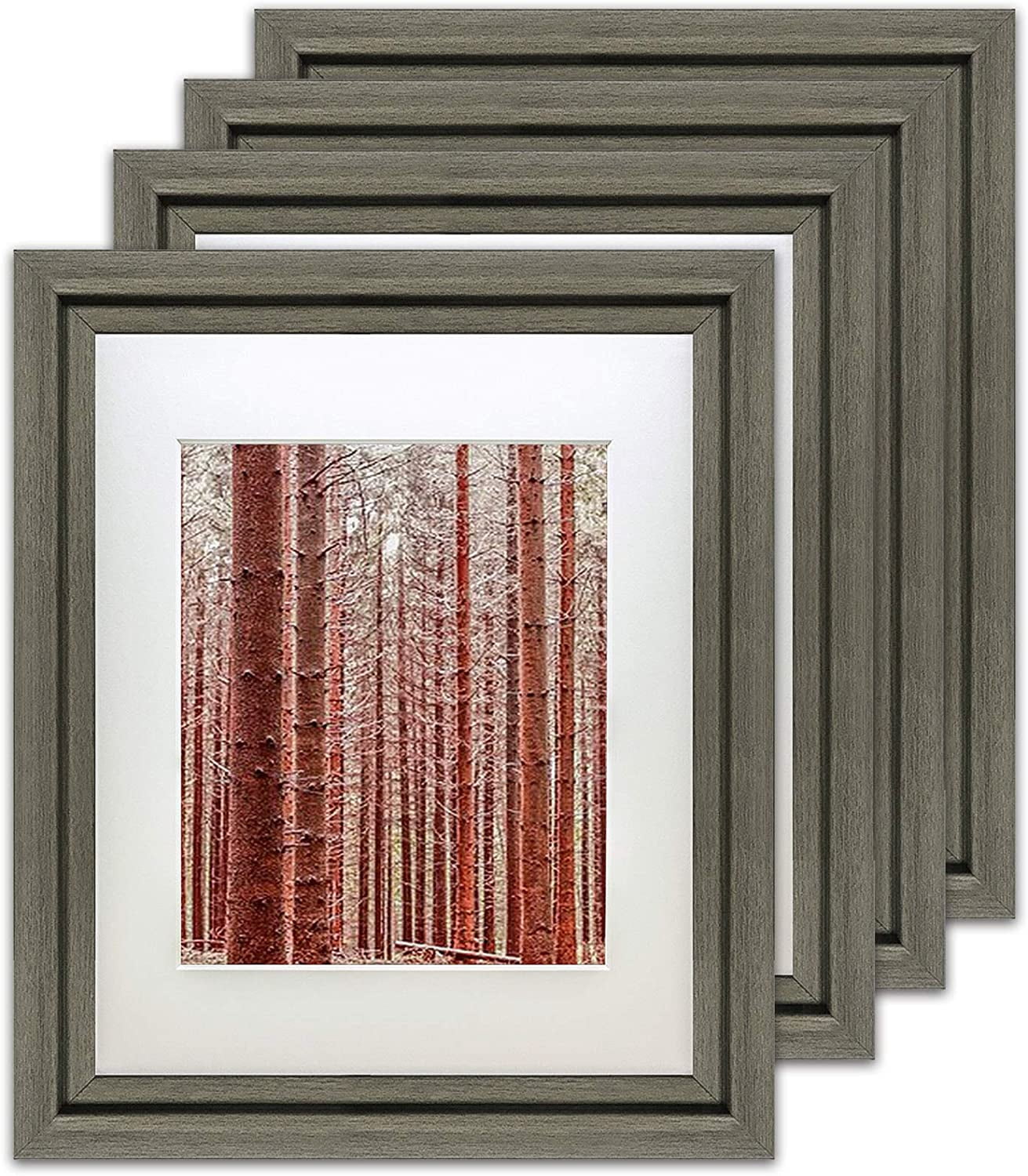 Display With Ridges The Display Guys LUXURY MADE AFFORDABLE (Set of 4) 8”x10” TEMPERED ...