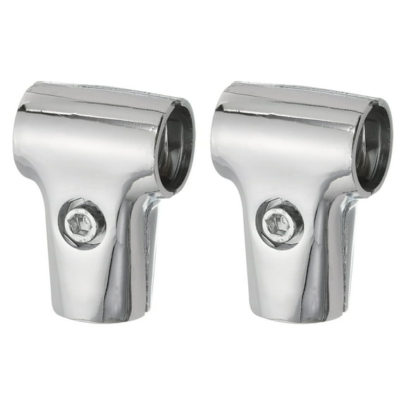 Display Rack Clamp 2 Pack 25mm Shelf Display Rack Clamp Tee Pipe Fittings