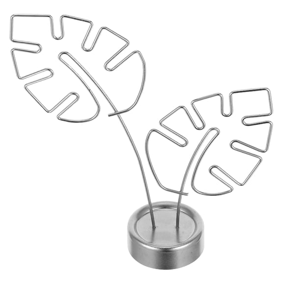 Display Rack Memorandum Note Folder 14.00X12.00X3.80CM Silver