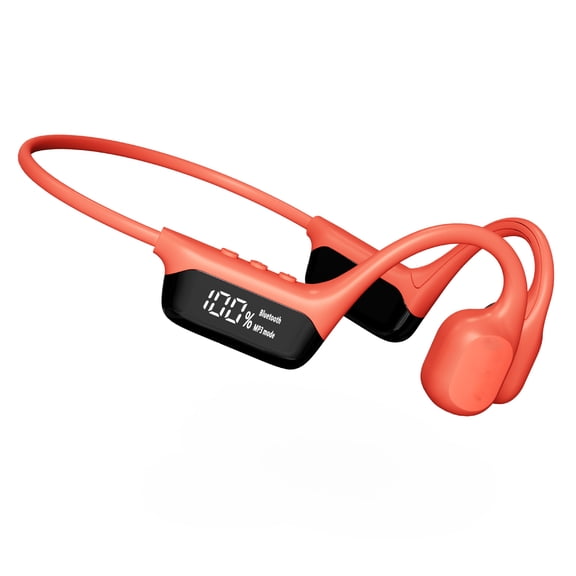 Display Screen Bluetooth-compatible Headset For Bone Conduction 53 Waterproof Sports Headset