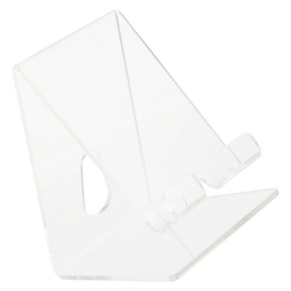 Display Shelves Transparent Phone Holder Phone Stand for Desk Office 10.5x8.5cm