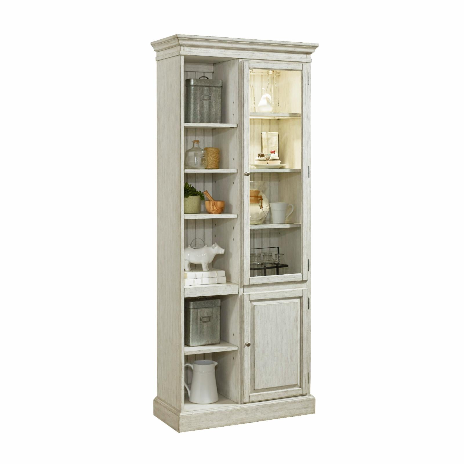 Display Solid Wood Curio Cabinet In