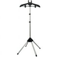 thumbnail image 1 of Display Stand Clothes Hanger Garment Foldable Tripod Steamer Rack Cloths Iron Hanging Stand Clothing Drying Rack Black, 1 of 7
