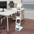 thumbnail image 1 of Display Stand&Foldable Magazine Rack with 4 Pockets for Exhibition and Trade Show
Portable A4 Brochure Holder / Literature Display Stand / Catalogue Rack, 1 of 18