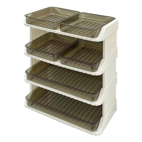 Display Stand Storage Shelf Multiuse Box Sturdy Plastic for Action Figures Toy Collectors Room