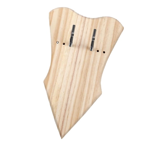 Display Stand Wood Blade Display Stand Vertical Hanging Rack Solid Wood Space Saving Home Decoration