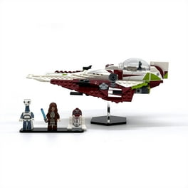 LEGO 75333 Star Wars Le Chasseur Jedi d'Obi-Wan Kenobi: Jeu de Construction  Star Wars avec Minifigurine Taun We, Figurine Droïde, Sabre Laser, Cadeau