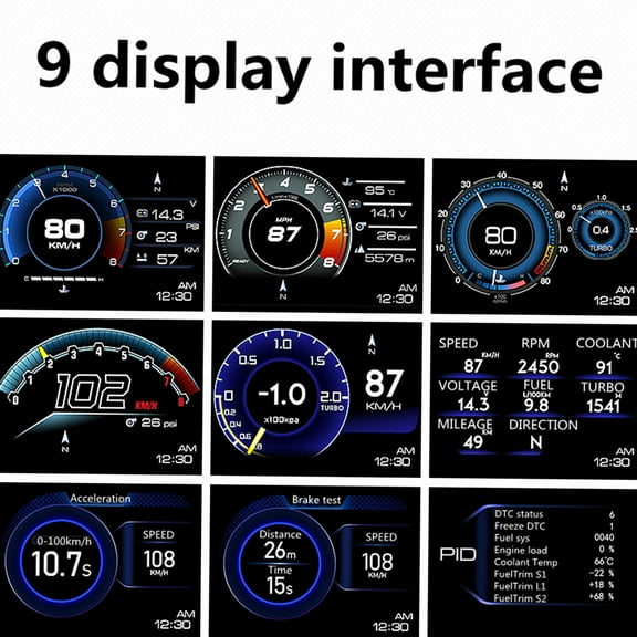 Display,Tool Obd Code Computer Overspeed Alarm Car Tool Obd Alarm All Vehicles Computer Overspeed Display Obd Car Display Obd Definition Car Code Elimination Fesjoy