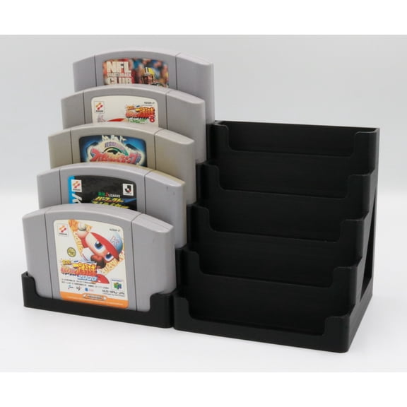 Display Tower, Rack, Case for Nintendo 64 - Fits 10 Games