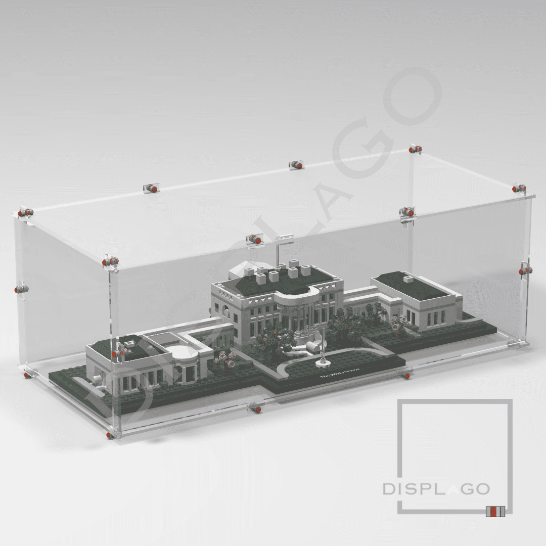 Display case for LEGO® Architecture #21054 "The White House"