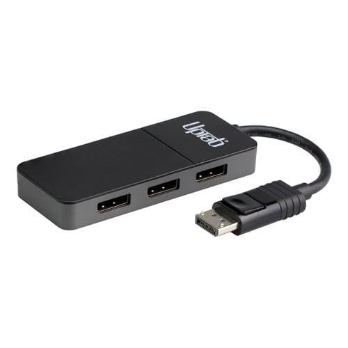 DisplayPort 1.4 to Triple DisplayPort 4K 60Hz HDR MST Adapter