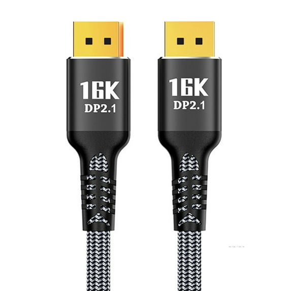DisplayPort 2.1 16K@30Hz 10K@60Hz Gaming Display Cable for Video Transmission