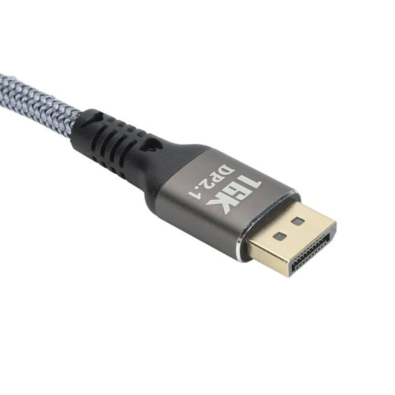 DisplayPort 2.1 Male To Male Cable, 16K/8K Resolution, 40Gbps, 3D, Enhanced Audio, 1m