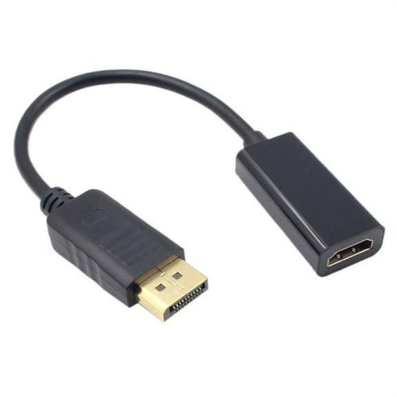 DisplayPort Laptop/Desktop DP To HDMI Cable, HD TV HDMI 1080P Adapter for HDTV Projector