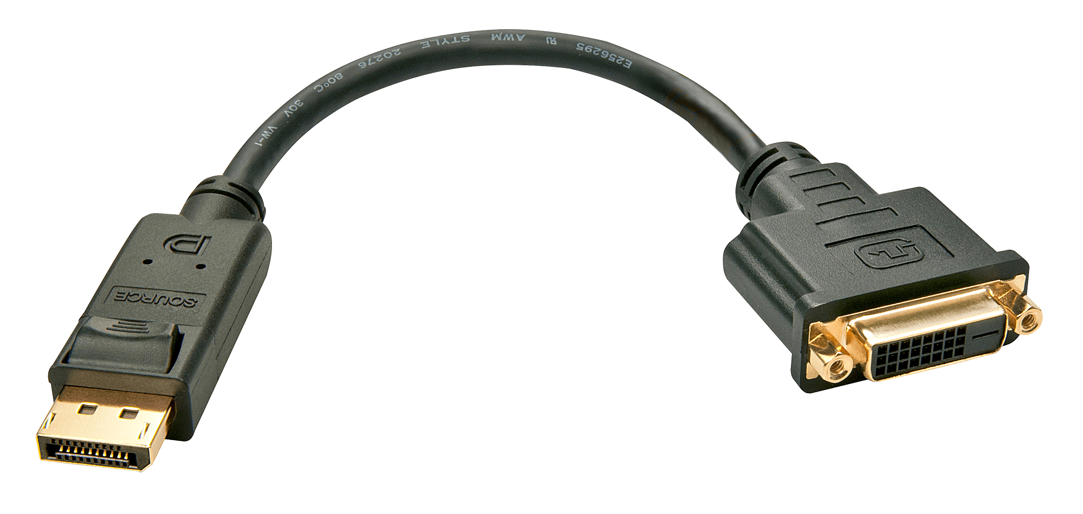 DisplayPort to DVI Adapter Cable