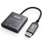 DisplayPort إلى محول HDMI 4K 60Hz MST المزدوج