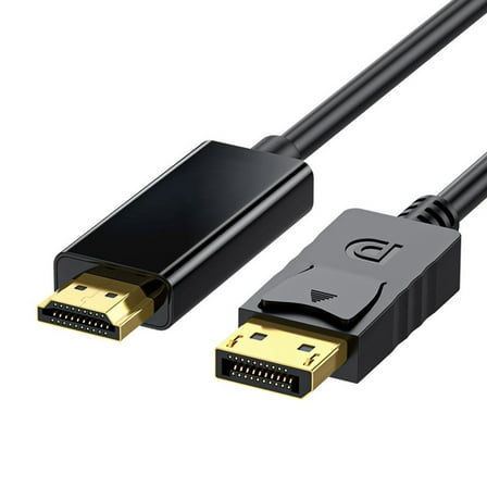 DisplayPort to HDMIcompatible Adapter Connector Cable 4K/1080P For Computer
