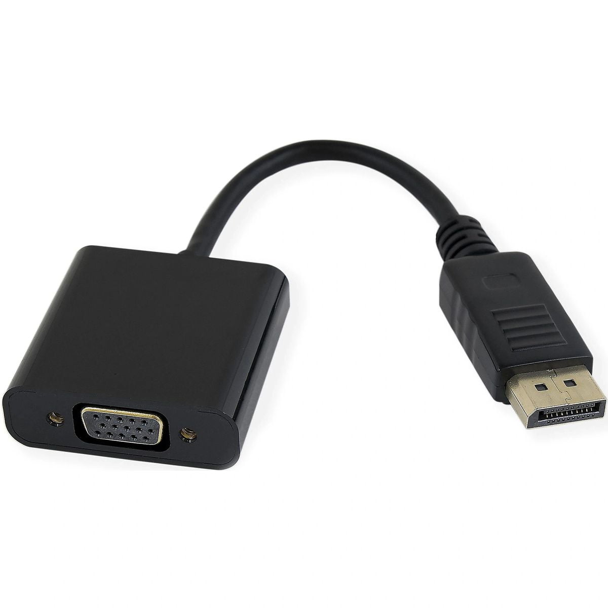 DisplayPort to VGA Cable Adapter (Male to Female) for Computer, Laptop, Monitor, HDTV