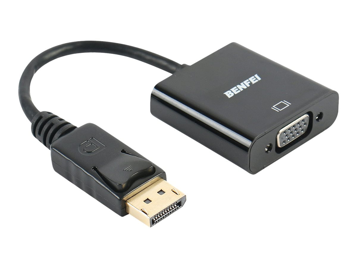 DisplayPort to VGA, Benfei Gold-Plated DP to VGA Adapter (Male to